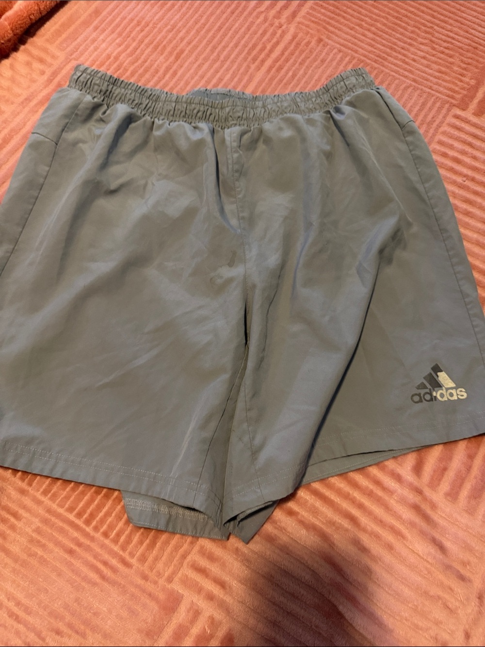 adidas Men's Athletic Shorts in Gray with Logo